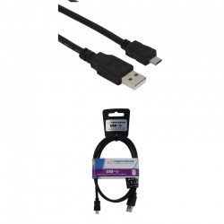 Kabel Micro USB 2.0 A-B M/M Esperanza EB143 1m czarny-12868