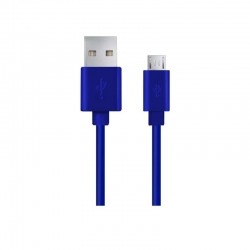 Kabel USB Esperanza Micro USB 2.0 A-B M/M 1,0m niebieski-12875