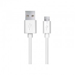 Kabel USB Esperanza Micro USB 2.0 A-B M/M 0,5m biały-12908