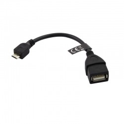 Kabel USB Esperanza Micro  A-B M/F OTG-12909
