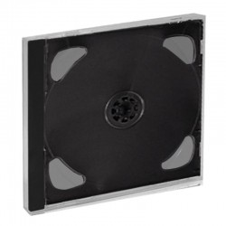 Pudełko Esperanza na 2 CD tray 3018 czarny-196035